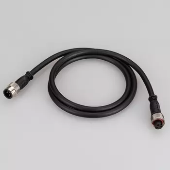 Коннектор питания ARL-LINE-1000-2pin (24-48V) (Arlight, IP67 Пластик, 3 года) 048296