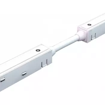 Коннектор питания прямой для магнитного шинопровода iLedex Vision48/22 POWER CONNECT 4822-L227-WH