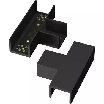 Коннектор питания Т-образный Elasity Maytoni Accessories for tracks Elasity TRA160CT-11B