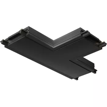 Коннектор питания T-образный Radity черный (магнитный) Maytoni Technical TRA084CT-11B