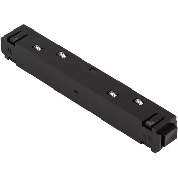 Коннектор питания TRM20-PC-B прямой для магнитной трековой системы Nova 48V черный Б0054795 (ЭРА)