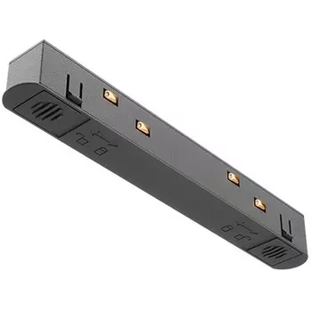 Коннектор питания прямой Exility черный TRA034PC-42B (магнитный) Maytoni Technical TRA034PC-42B