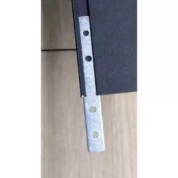 Коннектор прямой для алюминиевого профиля MyFar Single MT0100-SC (комплект 2 шт)