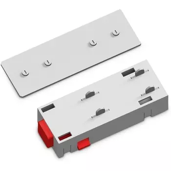 Коннектор прямой для магнитного шинопровода Ambrella TRACK SYSTEM GL1105