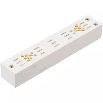 Коннектор прямой MAG-CON-25-I-POWER (WH, 5LN) (Arlight, IP20 Пластик, 5 лет) 050229