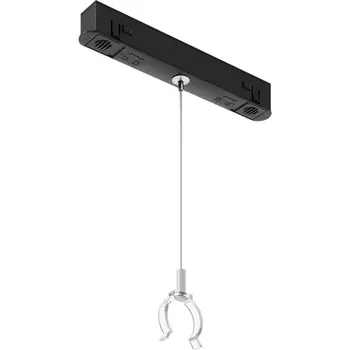 Коннектор с тросовым подвесом Tau в шинопровод Exility Maytoni Accessories for tracks Exility TRA101SWT-2B