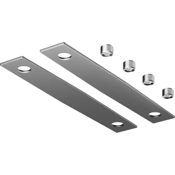 Коннектор/соединитель прямой для шинопровода Levity, 2шт Maytoni Accessories for tracks Levity TRA184C-12S