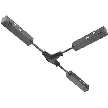 Коннектор питания Т-образный Exility черный (магнитный) Maytoni Technical TRA034CWT-42B