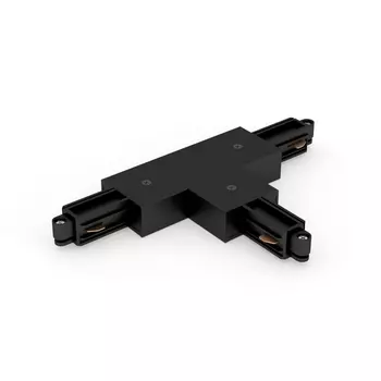 Коннектор Т-образный для трека Black RAUMBERG KTK1TBk Raumberg