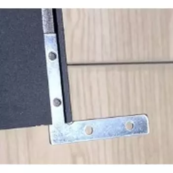 Коннектор угловой для алюминиевого профиля MyFar Single MT0100-CC (комплект 2 шт)