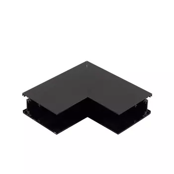 Коннектор угловой для накладного магнитного шинопровода AM Group MAGNET AM 401 LL 20B 90° внутренний