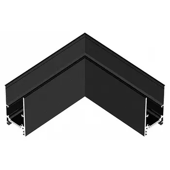 Коннектор угловой для накладного магнитного шинопровода Hesby Lighting ElDeko HSBL_0053