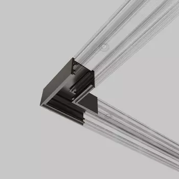 Коннектор угловой для накладного шинопровода Elektrostandard Line Magnetic Titan Line 85224/00 (титан)