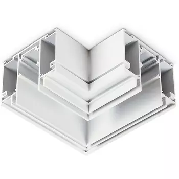 Коннектор угловой для шинопровода Magnetic 48V в натяжной потолок Ambrella GL3391