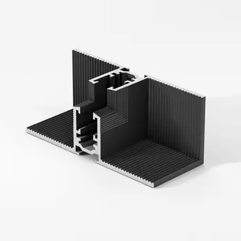 Коннектор угловой Elektrostandard Mini Magnetic 85178/00 внутренний для встраиваемого шинопровода (черный)