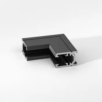Коннектор угловой Elektrostandard Mini Magnetic 85180/00 внутренний для накладного шинопровода (черный)