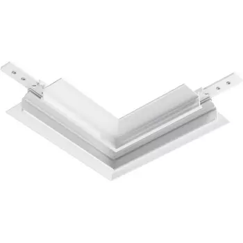 Коннектор угловой Exility для встраиваемого магнитного шинопровода Maytoni Accessories for tracks Exility TRAM034CL-42W