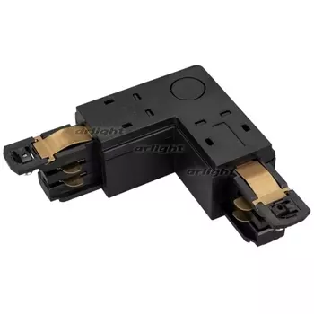 Коннектор угловой LGD-4TR-CON-L-EXT-BK (D) (Arlight, IP20 Пластик, 3 года) 029302
