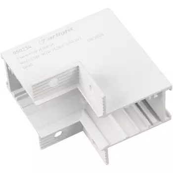 Коннектор угловой MAG-CON-MINI-2538-F-L90-INT (WH) (Arlight, IP20 Металл, 5 лет) 050234