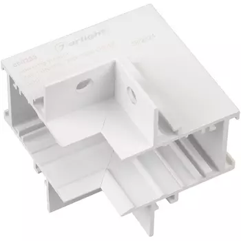 Коннектор угловой MAG-CON-MINI-2538-FDW-L90-INT (WH) (Arlight, IP20 Металл, 5 лет) 050233