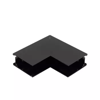 Коннектор угловой внутренний для накладного магнитного шинопровода AM Group MAGNET AM401 LL 20B 90° внутренний