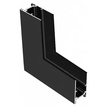 Коннектор угловой внутренний для накладного магнитного шинопровода Hesby Lighting ElDeko HSBL_0054