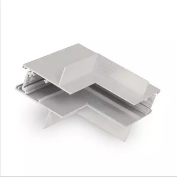 Коннектор угловой внутренний для встраиваемого магнитного шинопровода AM Group MAGNET AM402 LL-20С90° ВНУТРЕННИЙ WH