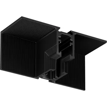 Коннектор угловой внутренний, встраиваемый под ГКЛ 9,5 мм Maytoni Accessories for tracks Levity TRA184ICL-12B