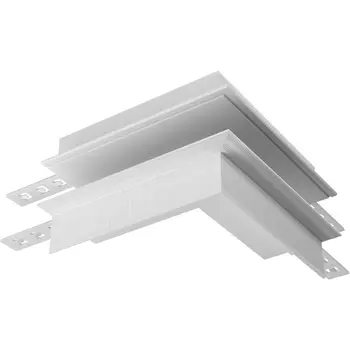 Коннектор внешний угловой Exility встраиваемый под ГКЛ 12,5мм, белый Maytoni Accessories for tracks Exility TRA034CO-42.12W