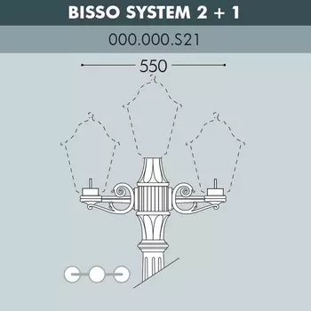 Консоль Fumagalli Bisso 000.000.S21.A0