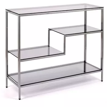 Консольный стол AllConsoles 1011-CS grey серебряный