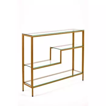 Консольный стол AllConsoles 1012-CG clear золотой
