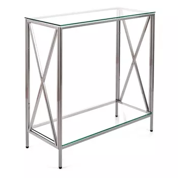 Консольный стол AllConsoles 1031-CS clear серебряный