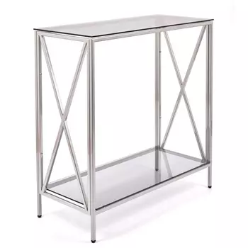Консольный стол AllConsoles 1031-CS grey серебряный