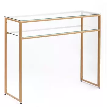 Консольный стол AllConsoles 1041-CG clear золотой