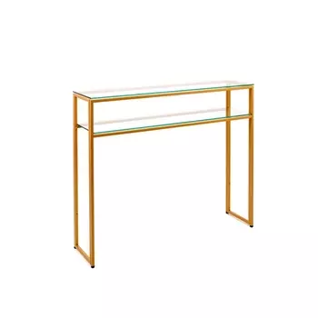 Консольный стол AllConsoles 1042-CG clear золотой