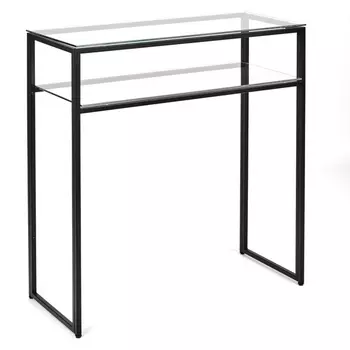 Консольный стол AllConsoles 1043-CB clear черный муар