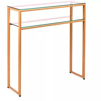 Консольный стол AllConsoles 1044-CG clear золотой