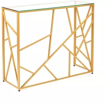 Консольный стол AllConsoles 1052-CG clear золотой