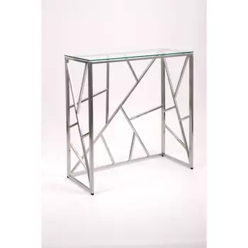 Консольный стол AllConsoles 1053-CS clear серебряный