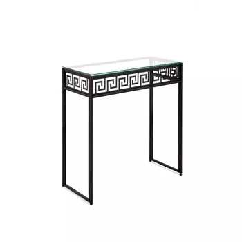 Консольный стол AllConsoles 1063-CB clear черный муар