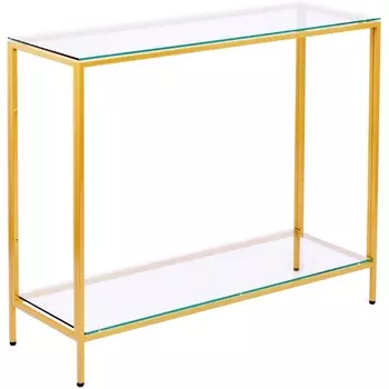 Консольный стол AllConsoles 1081-CG clear золотой
