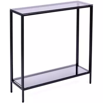 Консольный стол AllConsoles 1084-CB grey черный муар