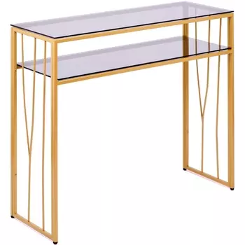 Консольный стол AllConsoles 1121-CG grey золотой