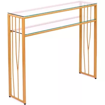 Консольный стол AllConsoles 1122-CG clear золотой