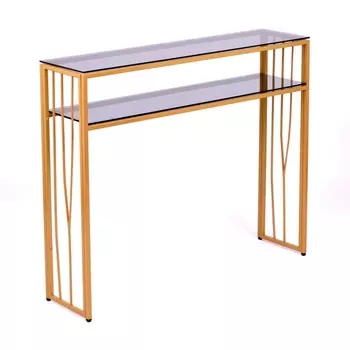 Консольный стол AllConsoles 1122-CG grey золотой