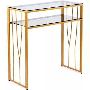 Консольный стол AllConsoles 1123-CG grey золотой