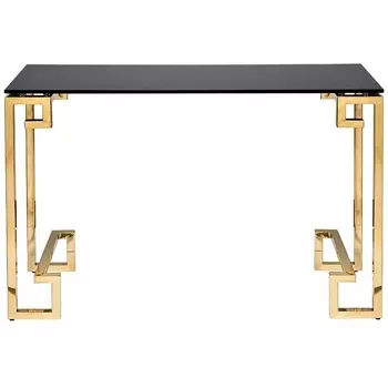 Консольный стол Garda Decor 13RXC3049-GOLD (Золото/Черный)