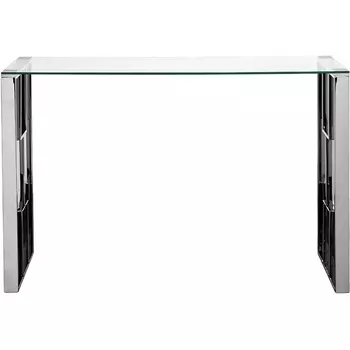 Консоль прозр.стекло/хром 120*40*78см Garda Decor арт.47ED-08200
