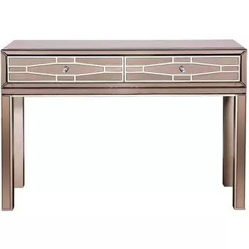 Консоль зеркальная, 2 ящика 120*42*80см Garda Decor арт.KFG038